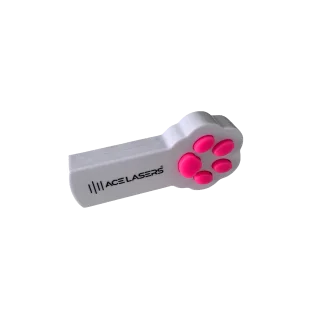 ACE Lasers compacte laser met rode stip in witte behuizing