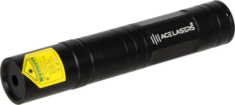 Groene laserpen AGP-2 Pro Mini van opzij gezien