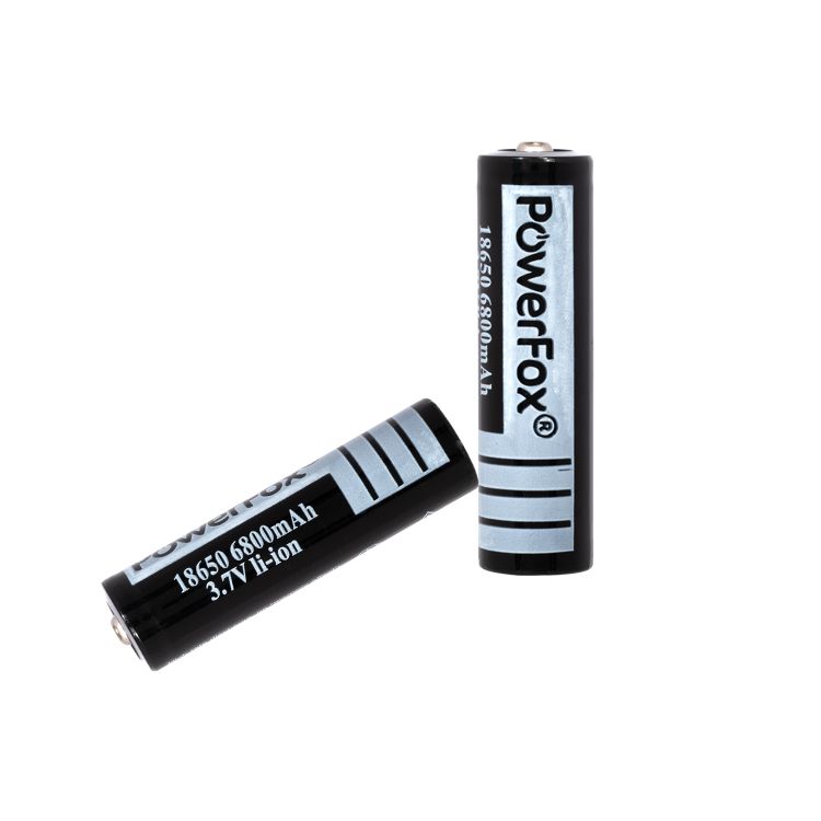 bestellen Electrificeren meer PowerFox 2x 18650 batterijen - 6800Mah | Acelasers.nl